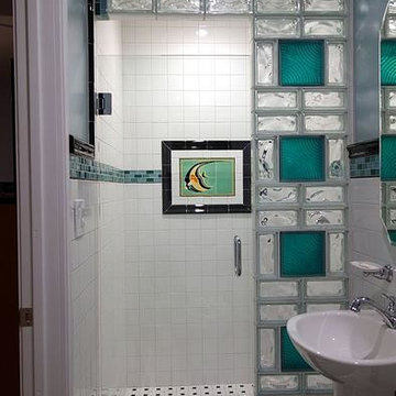 Glass Block Showers