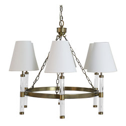Worlds Away - Worlds Away Winifred Rustic Chandelier - Chandeliers
