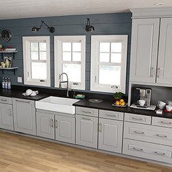 Light Grey Kitchen - Kitchen Drawer Organizers