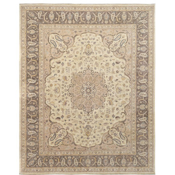 Hand-Knotted Area Rug, 12'1" x 14'11"