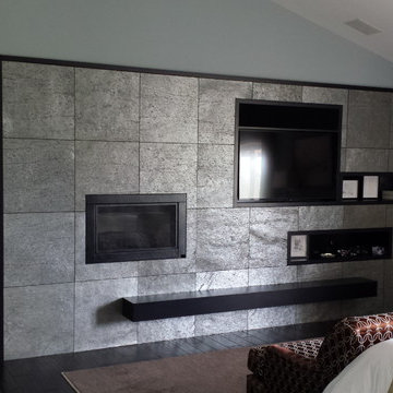 Master bedroom theater.