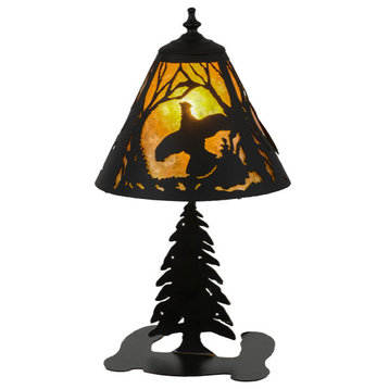 17H Ruffed Grouse Accent Lamp