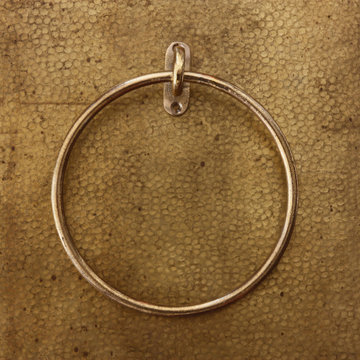 Solid Brass towel ring