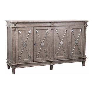 66" Fulton Tall Sideboard Cabinet - Traditional - Buffets And Sideboards -  by Terra Nova Designs, Inc. | Houzz