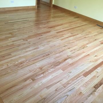 Hardwood floor natural