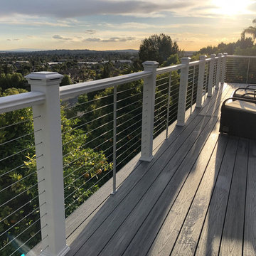 Composite Deck with CableRail and a View - 2nd Place Winner July 2019
