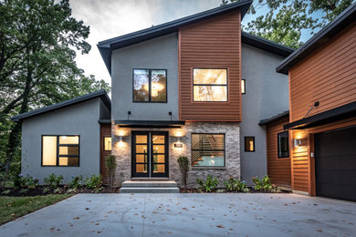 Minimalist exterior home photo in Columbus