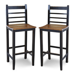 Sunset Trading - 46 in. Stool - Set of 2 - Bar Stools And Counter Stools