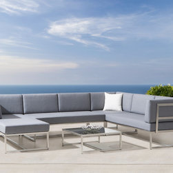Lavita Furniture - ELEMENT Seven Ways Outdoor Lounge System - Outdoor Lounges