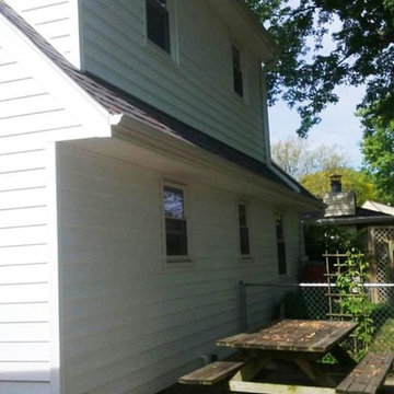 American Classic Insulated Vinyl Siding installed on home built in 1958