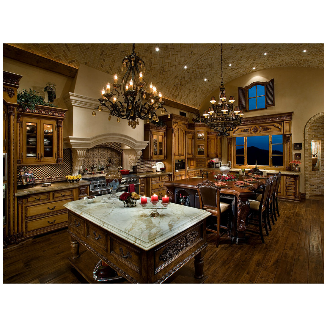 Double Island Kitchen