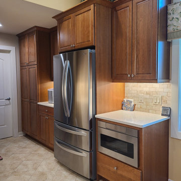 From White to Wood KITCHEN