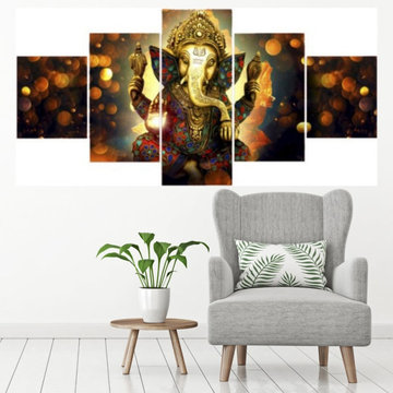 Ganesha Canvas Wall Art