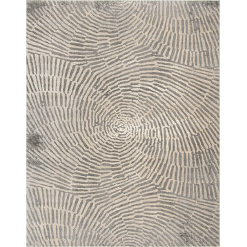 Safavieh Meadow Collection MDW343 Rug, Taupe, 3'3" X 5'