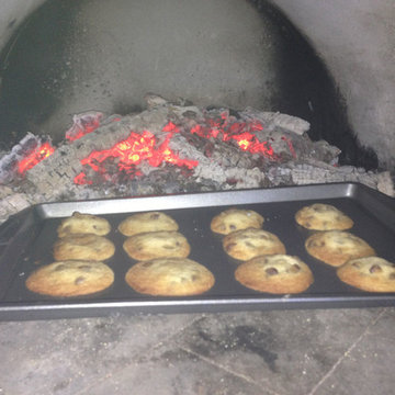 The Kenny Family Wood Fired Brick Pizza Oven in Maine