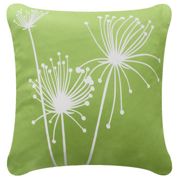 Papyrus Eco Pillow, Apple Green, Without Insert