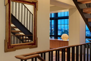 Staircase - contemporary staircase idea in Seattle