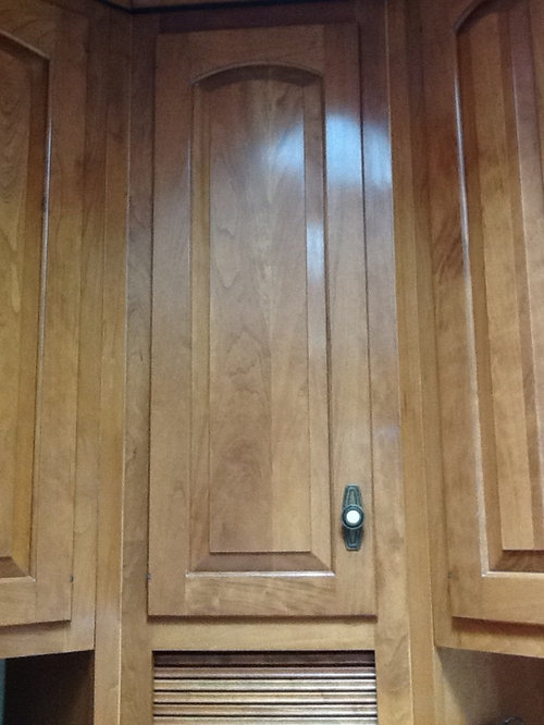 Kitchen knobs with backplates