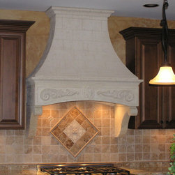 Custom Light Weight Stone Range Hoods - Products