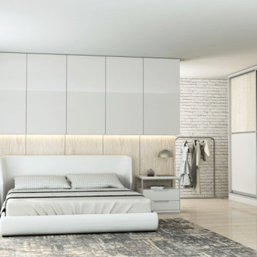Solidify Your Interior with Wooden Sliding Door Wardrobes! Inspired Elements