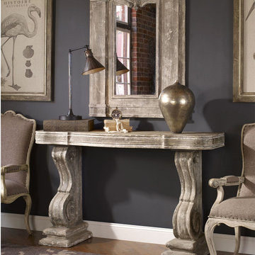 Uttermost Partemio Distressed Console Table