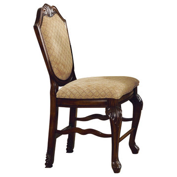 Acme Chateau De Ville Counter Height Chairs, Espresso, Set of 2