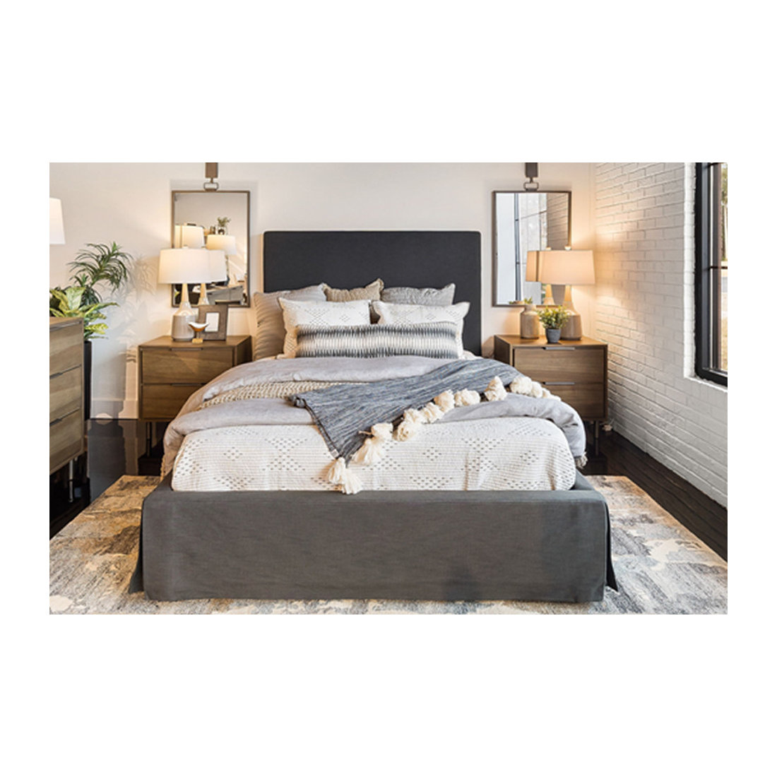 Industrial Studio Bedroom