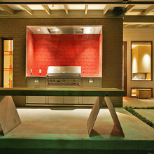 outdoor kitchen