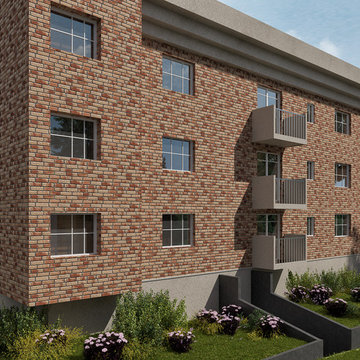 Exterior stone homes