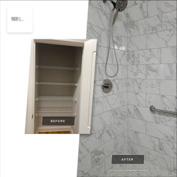 Half Bath to Full Bathroom Conversion in Holly Springs - Products
