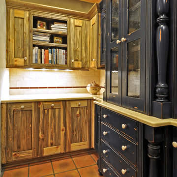 Colorado Beetle Kill Pine Kitchen