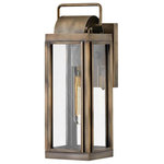 Hinkley - Hinkley 2840BU-LL Sag Harb, 1 Light Small Outdoor Wall in Traditional - Sag Harbor unites updated elements with time-testeSag Harbor 1 Light S Burnished Bronze Cle *UL: Suitable for wet locations Energy Star Qualified: n/a ADA Certified: n/a  *Number of Lights: 1-*Wattage:100w Incandescent bulb(s) *Bulb Included:No *Bulb Type:Incandescent *Finish Type:Burnished Bronze