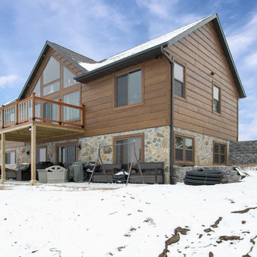 Concrete Log Siding Homes
