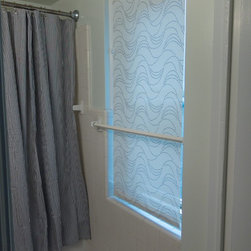 Delia Shades' "Katagami Waves" - Roller Shades