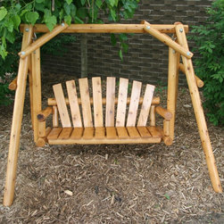 Nicholas Child's Rustic Swing - Patio Furniture And Outdoor Furniture