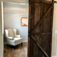 Basement Barn Doors