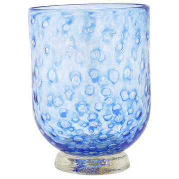GlassOfVenice Serenissima Murano Glass Tumbler - Blue