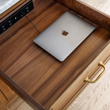 Kitchen In-Drawer Charging Outlets