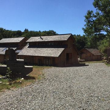 Hameau en bois