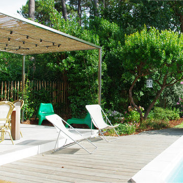 Jardin de vacance sur la Bassin d'Arcachon