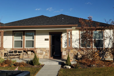 Elegant home design photo in Boise