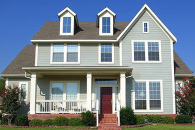 Arts and crafts exterior home photo in Raleigh