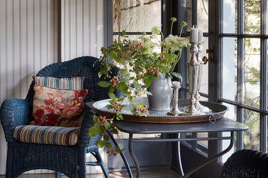 Example of a patio design in Boston