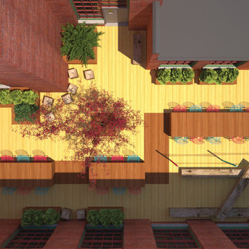 The Cotton Factory Courtyard