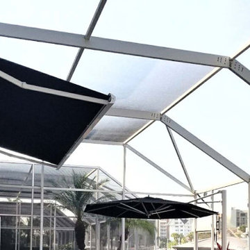 Residential Manual or Motorized Retractable Fabric Awnings