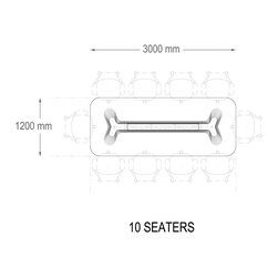 TA.LE OBJECTS - Meeting Table (Contour Series) - Desk Accessories