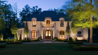 Artistic Night Lighting ~ Affordable Lawn Sprinklers and Lighting