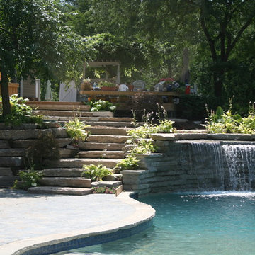 Water Fall Pool Brighton MI