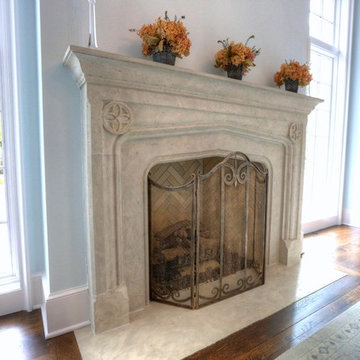 Stone Fireplace Mantels