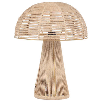 Oddy Jute Table Lamp, Natural